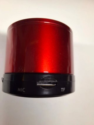 2 Altavoces Bluetooth Rojo