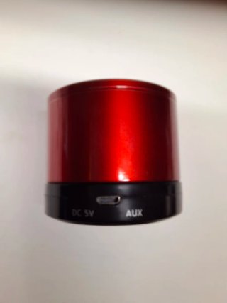 2 Altavoces Bluetooth Rojo