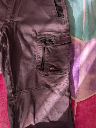 Pantalón de trabajo gris