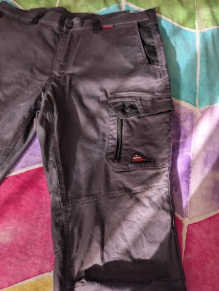 Pantalón de trabajo gris