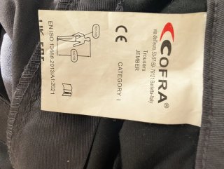 Pantalón de trabajo gris