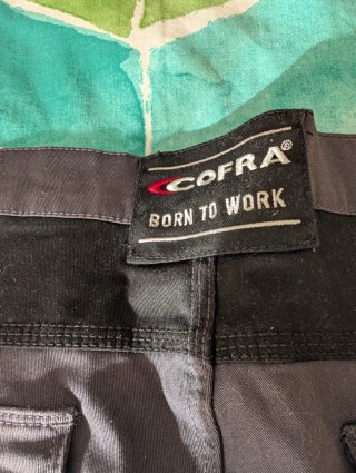 Pantalón de trabajo gris