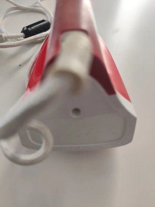Plancha Vapor Ufesa 2200W Roja y Blanca