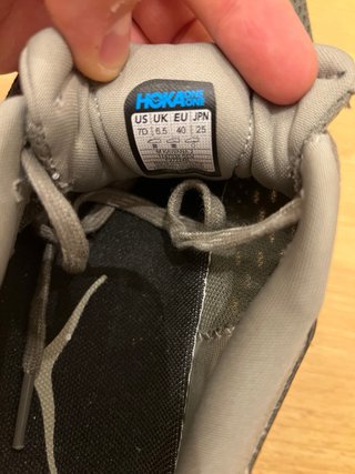 Hoka Sneakers Grigie EU 40