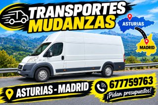 Transportes y Mudanzas Asturias - Madrid