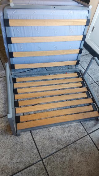 Cama plegable puf