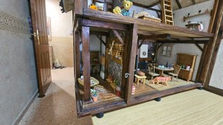 Casa rústica madera roble