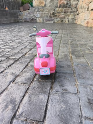 Moto Scooter Vespa Rosa