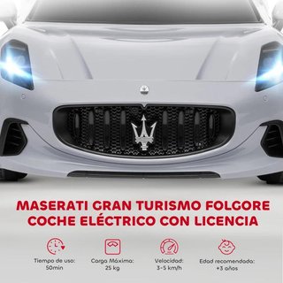Coche Eléctrico Maserati GranTurismo 12V Mando