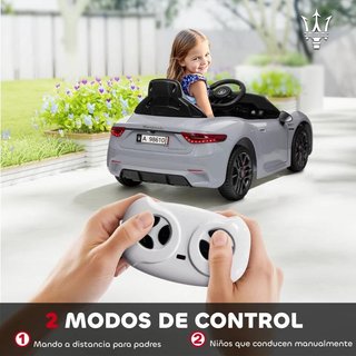 Coche Eléctrico Maserati GranTurismo 12V Mando