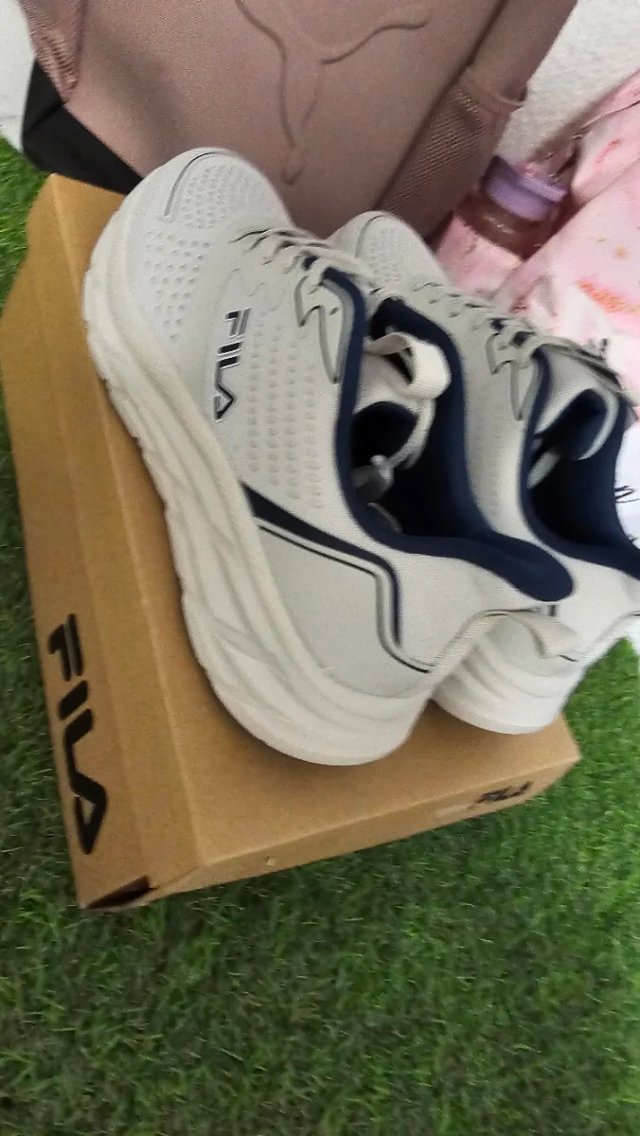 Zapatillas Fila Hombre Talla 43 Gris/Azul
