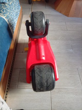 Moto de juguete roja 86 Power