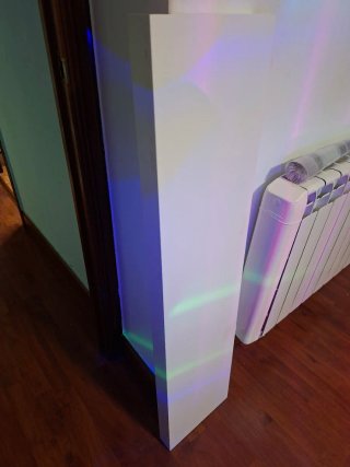 Balda blanca madera de leroy merlin