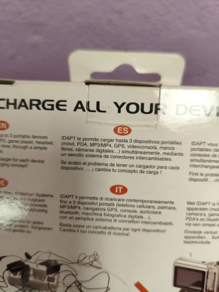IDAPT Estación de Carga Universal