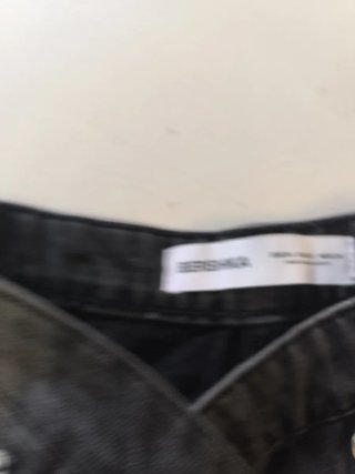 Falda pantalón negro Bershka talla 34
