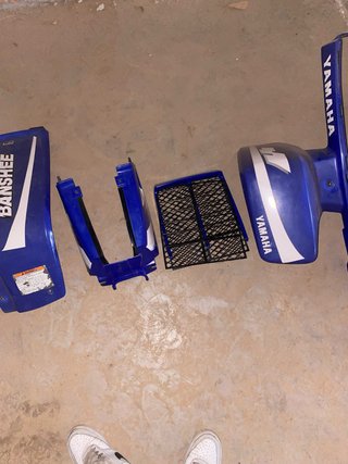 Kit Plásticos Yamaha Banshee Azul