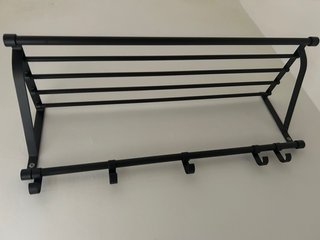 Perchero Ikea Negro Metal
