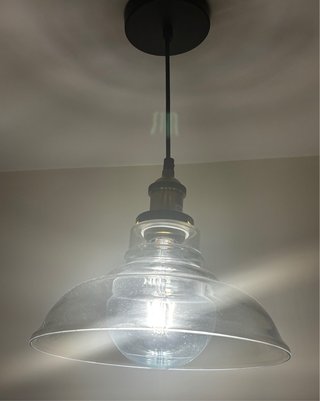 2 Apliques de pared negros y dorados
