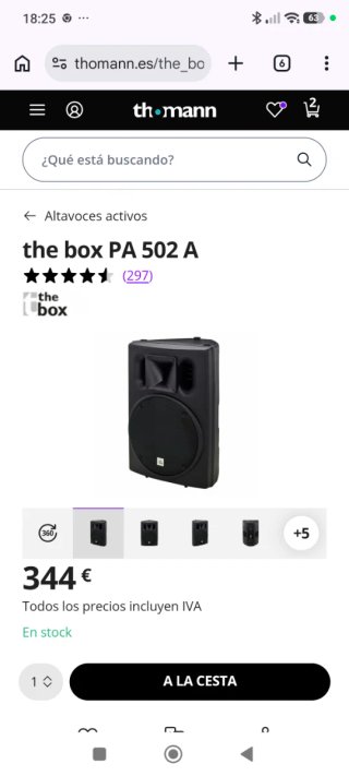 Sonido 2 Subwoofers 18" + 2 Altavoces 15" activo