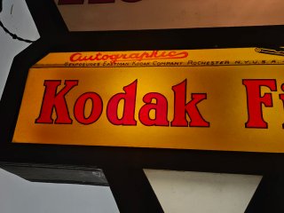 Cartel antiguo Kodaks Kodak Film