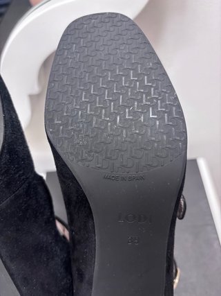 Zapatos LODI negros de lujo