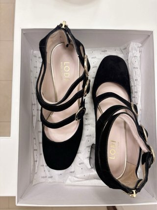 Zapatos LODI negros de lujo