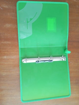 Archivador verde