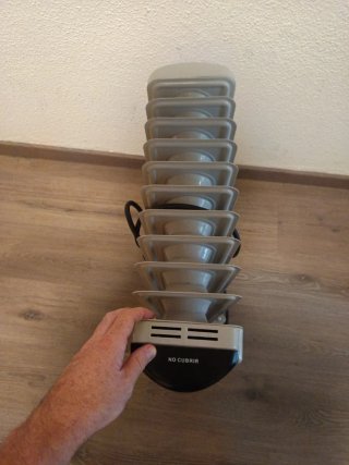 Calefactor eléctrico radiador