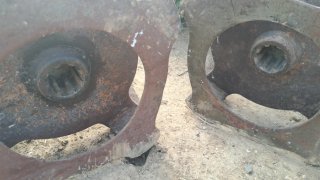 Ruedas Garras Jaula Motocultor