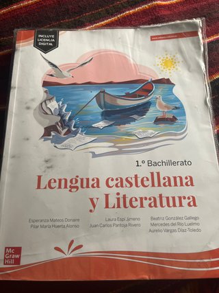 Lengua castellana y literatura 1o Bachillerato