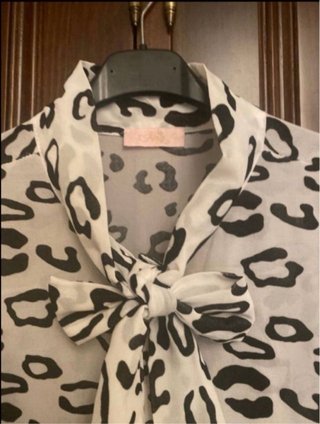 Blusa mujer estampado leopardo