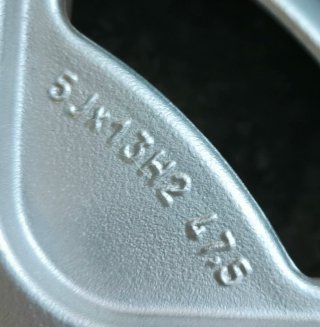 Llantas 13 pulgadas Fiat Lancia Seat coche clásico
