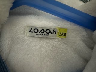 Buzo nieve bebé Losan 56-62cm 1-3 meses