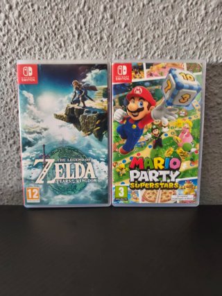 Lote 2 Juegos Nintendo Switch: Zelda y Mario Party