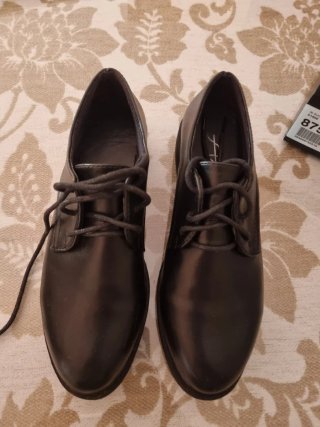 Zapatos negros de vestir mujer