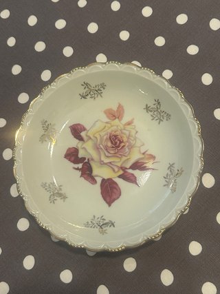 Vajilla Porcelana 15 piezas sueltas.