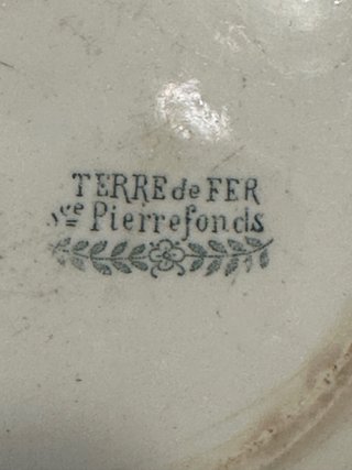 Vajilla Porcelana 15 piezas sueltas.