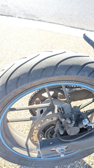 Moto Voge 125r Naked Azul y Blanca