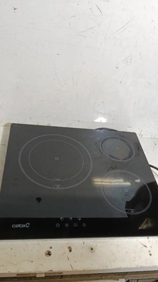 Placa vitrocerámica Cata 3 fuegos