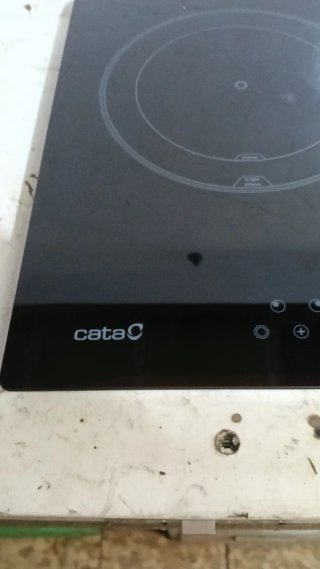 Placa vitrocerámica Cata 3 fuegos