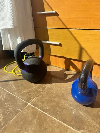 2 Pesas Rusas Kettlebell - 8kg - 20kg