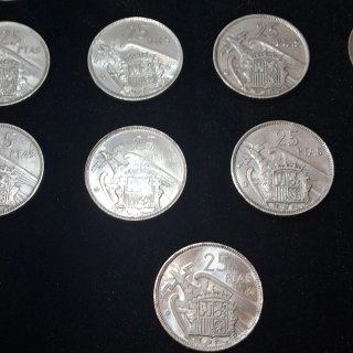 Serie 25 Pesetas 1957 SC