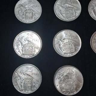 Serie 25 Pesetas 1957 SC