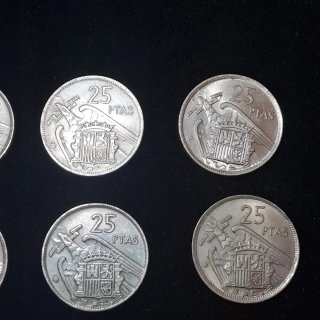 Serie 25 Pesetas 1957 SC
