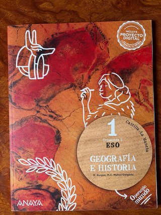 Libros de 1º ESO de Historia de España