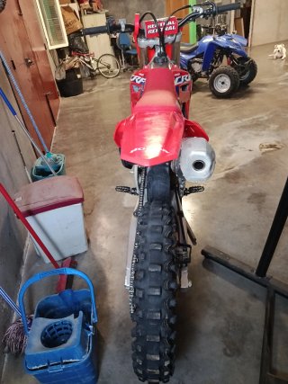 Honda CRF Motocross Roja
