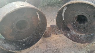 Ruedas de garras para motocultor