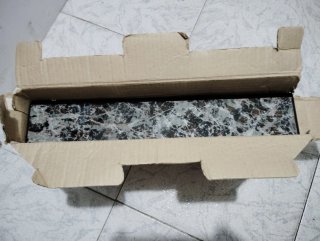 Zócalos de gres brillo 8x45 gris y negro (24 uds)