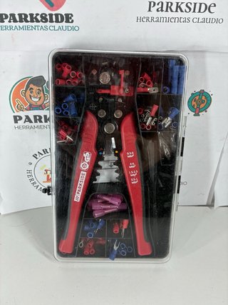 Kit Herramientas Parkside Crimpadora Terminales