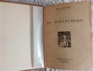 Lote de 3 novelas históricas de Mika Waltari